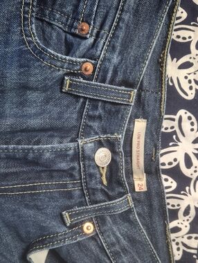 Low Pro Straight Women’s Jeans - Dark Blue (Size 24)